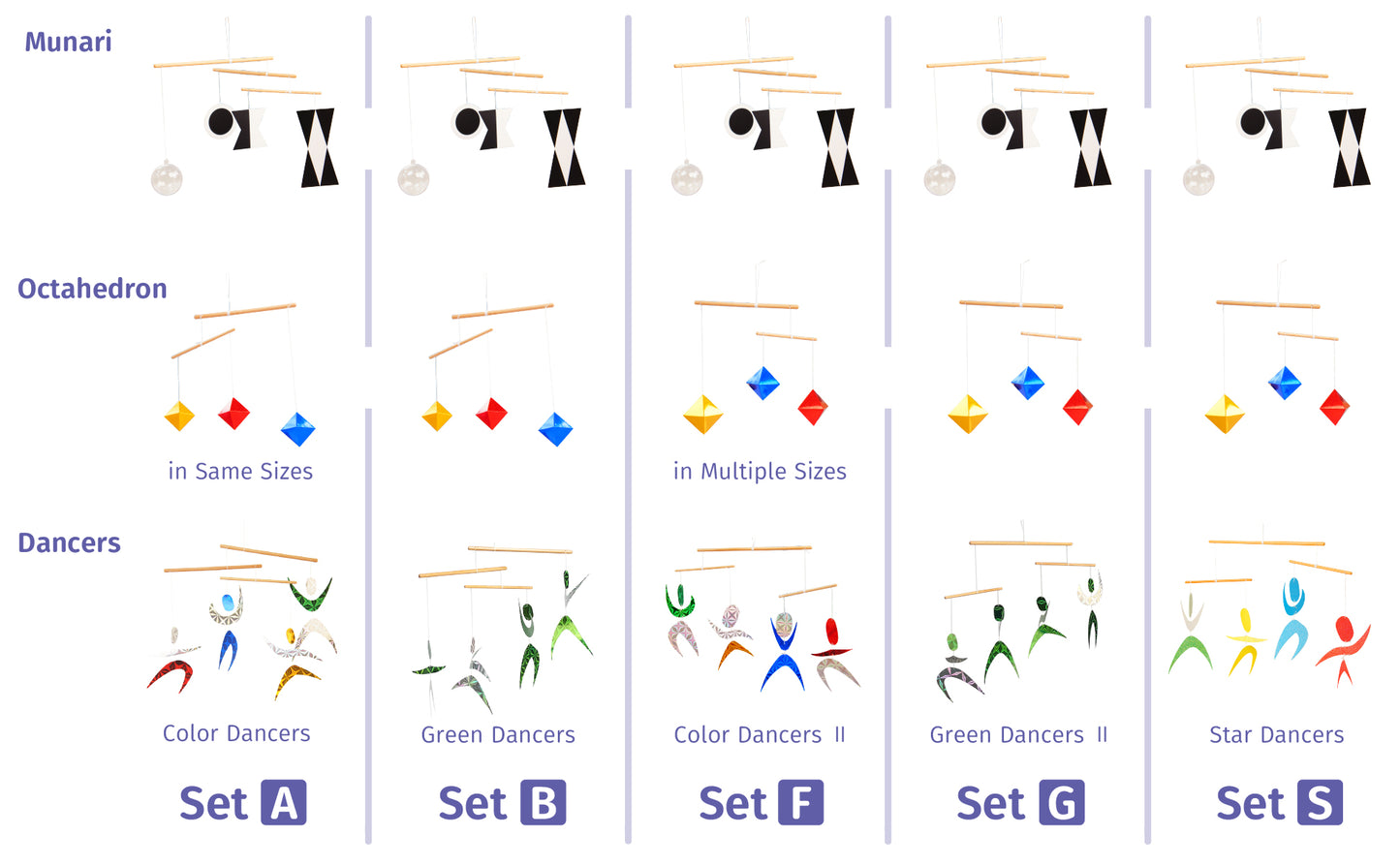 Montessori Mobile Set